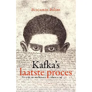 Afbeelding van Kafka's laatste proces