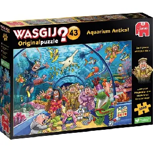 Afbeelding van Wasgij Original Puzzel 43 - Aquarium Antics! - 1000 stukjes