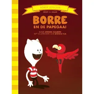 Afbeelding van De Gestreepte Boekjes - Borre en de papegaai