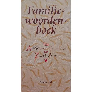 Afbeelding van Familiewoordenboek - Hansen, W. en Paul Steenhuis ( red. )