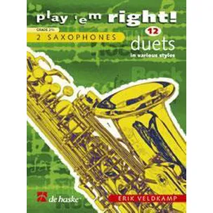 Afbeelding van Saxofoon 12 duets in various styles