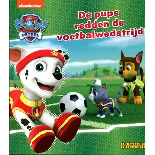 Afbeelding van Paw Patrol - De pups redden de voetbalwedstrijd - Softcover voorleesboek 2 jaar / 3 jaar / 4 jaar / 5 jaar / 6 jaar / peuters