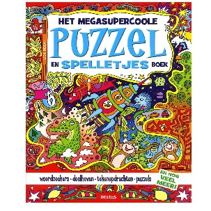 Afbeelding van Het megasupercoole puzzel en spelletjesboek