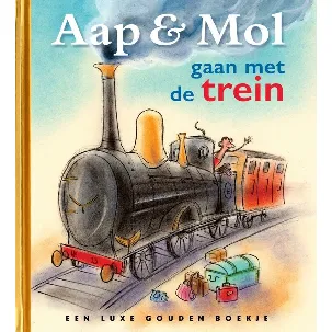 Afbeelding van Aap en Mol gaan met de trein