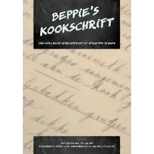 Afbeelding van Beppie's kookschrift