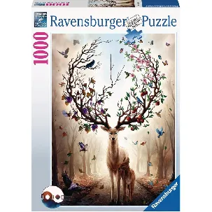 Afbeelding van Ravensburger puzzel Fantasydeer - legpuzzel - 1000 stukjes