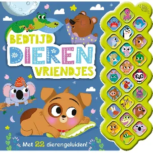 Afbeelding van Bedtijd dierenvriendjes - geluidenboek