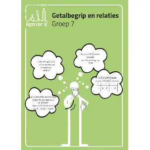 Afbeelding van Bijzonder Jij Werkboek Getalbegrip en relaties Groep 7