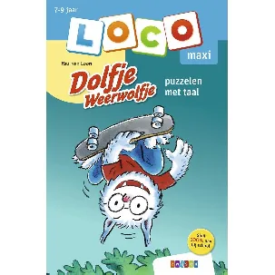 Afbeelding van Loco Maxi - Loco maxi Dolfje Weerwolfje puzzelen met taal