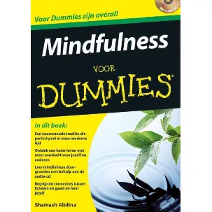 Afbeelding van Voor Dummies - Mindfulness voor Dummies