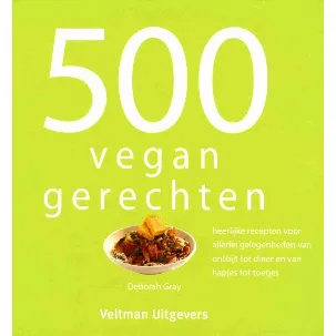 Afbeelding van 500 vegan gerechten