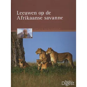 Afbeelding van Leeuwen op de Afrikaanse savanne