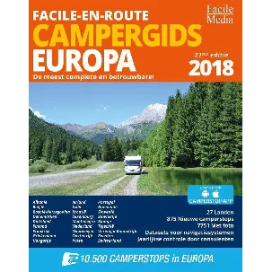 Afbeelding van Facile-en-Route - Facile-en-Route Campergids Europa 2018