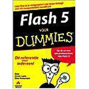 Afbeelding van Flash 5 voor dummies