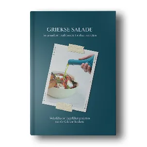 Afbeelding van Kookboek Griekse salade - wekelijks (of vaker) genieten van de Griekse keuken!