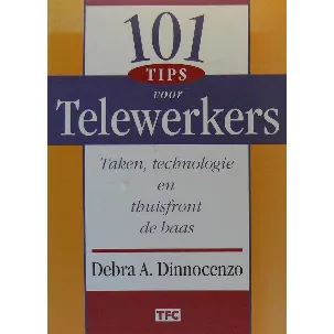 Afbeelding van 101 tips voor telewerkers