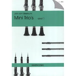 Afbeelding van Jan van Beekum - Mini Trio's deel 1 voor 3 Fluiten