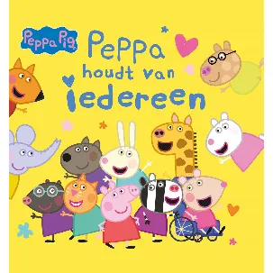Afbeelding van Peppa Pig - Peppa houdt van iedereen