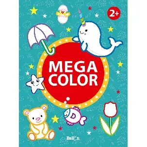 Afbeelding van Mega kleurboeken 1 - Mega Color 2+