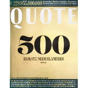 Afbeelding van Quote 500 2022 - tijdschrift