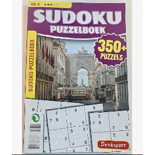 Afbeelding van Denksport Puzzelboek Sudoku 3* - vakantieboek 350 plus puzzels