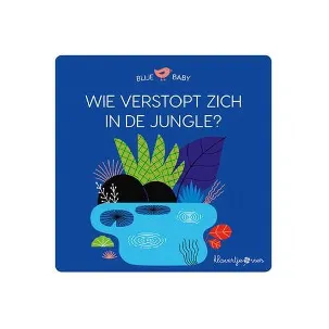 Afbeelding van Blije baby 1 - Wie verstopt zich in de jungle? (puzzelboek)