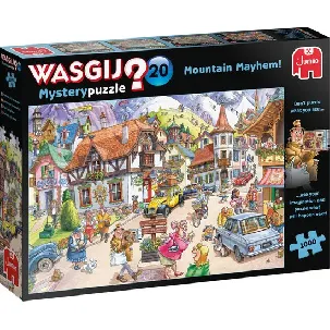 Afbeelding van Wasgij Mystery 20 Vakantie in de Bergen! puzzel - 1000 stukjes
