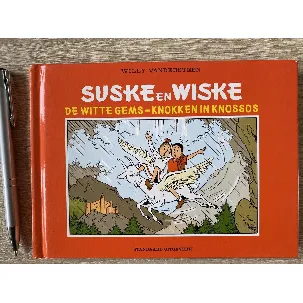 Afbeelding van Suske en Wiske hardcover omkeer boek witte Gems/Knokken in Knossos