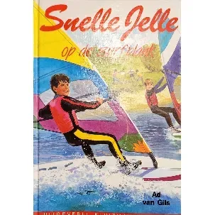 Afbeelding van Snelle jelle op de surfplank