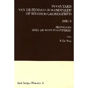 Afbeelding van Iuris Scripta Historica- Inventaris van de feodale schandpalen op Belgisch grondgebied. Deel II