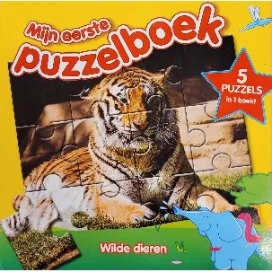 Afbeelding van Mijn eerste puzzelboek - Wilde dieren