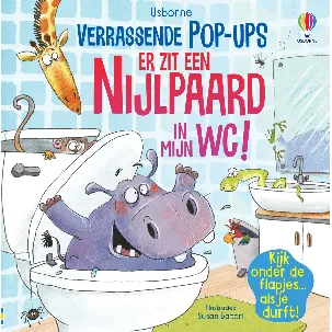 Afbeelding van Verrassende pop-ups 1 - Er zit een nijlpaard in mijn wc!