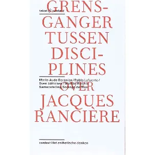 Afbeelding van Tekst & context - Over het werk van Jacques Rancière