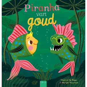 Afbeelding van Piranha van goud