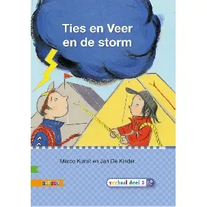 Afbeelding van Veilig leren lezen - Ties en Veer en de storm AVI E3