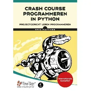 Afbeelding van Crash course programmeren in Python