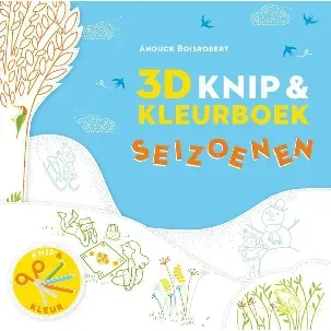 Afbeelding van 3D Knip- en kleurboek