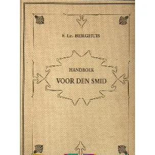Afbeelding van Handboek Voor Den Smid