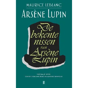Afbeelding van Arsène Lupin 7 - De bekentenissen van Arsène Lupin
