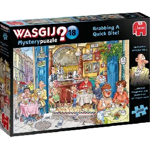 Afbeelding van Wasgij Mystery 18 Een Snelle Hap! puzzel - 1000 stukjes