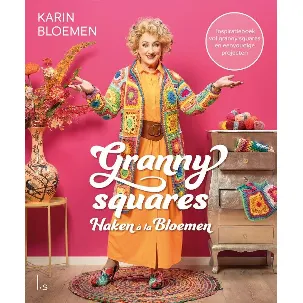 Afbeelding van Haken à la Bloemen 2 - Granny squares