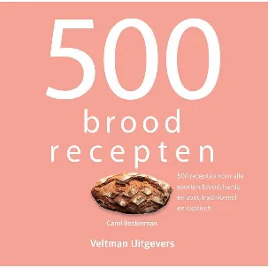 Afbeelding van 500 broodrecepten