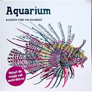 Afbeelding van Aquarium - Kleurboek Voor Volwassenen