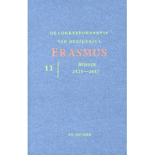 Afbeelding van De correspondenie van Desiderius Erasmus 11