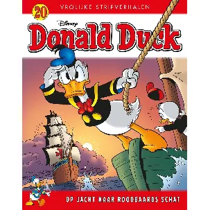 Afbeelding van Donald Duck Vrolijke Stripverhalen 20 - Op jacht naar Roodbaard's schat