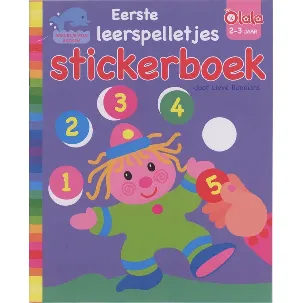 Afbeelding van Eerste leerspelletjes stickerboek