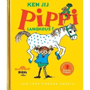 Afbeelding van Gouden Boekjes - Ken jij Pippi Langkous?