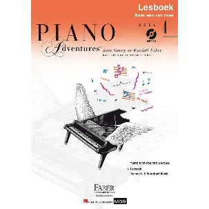 Afbeelding van Piano Adventures Lesboek 4 Cd
