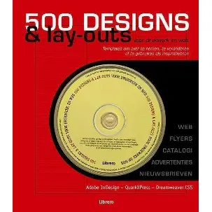 Afbeelding van 500 designs voor drukwerk en web