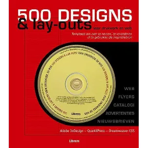Afbeelding van 500 designs voor drukwerk en web